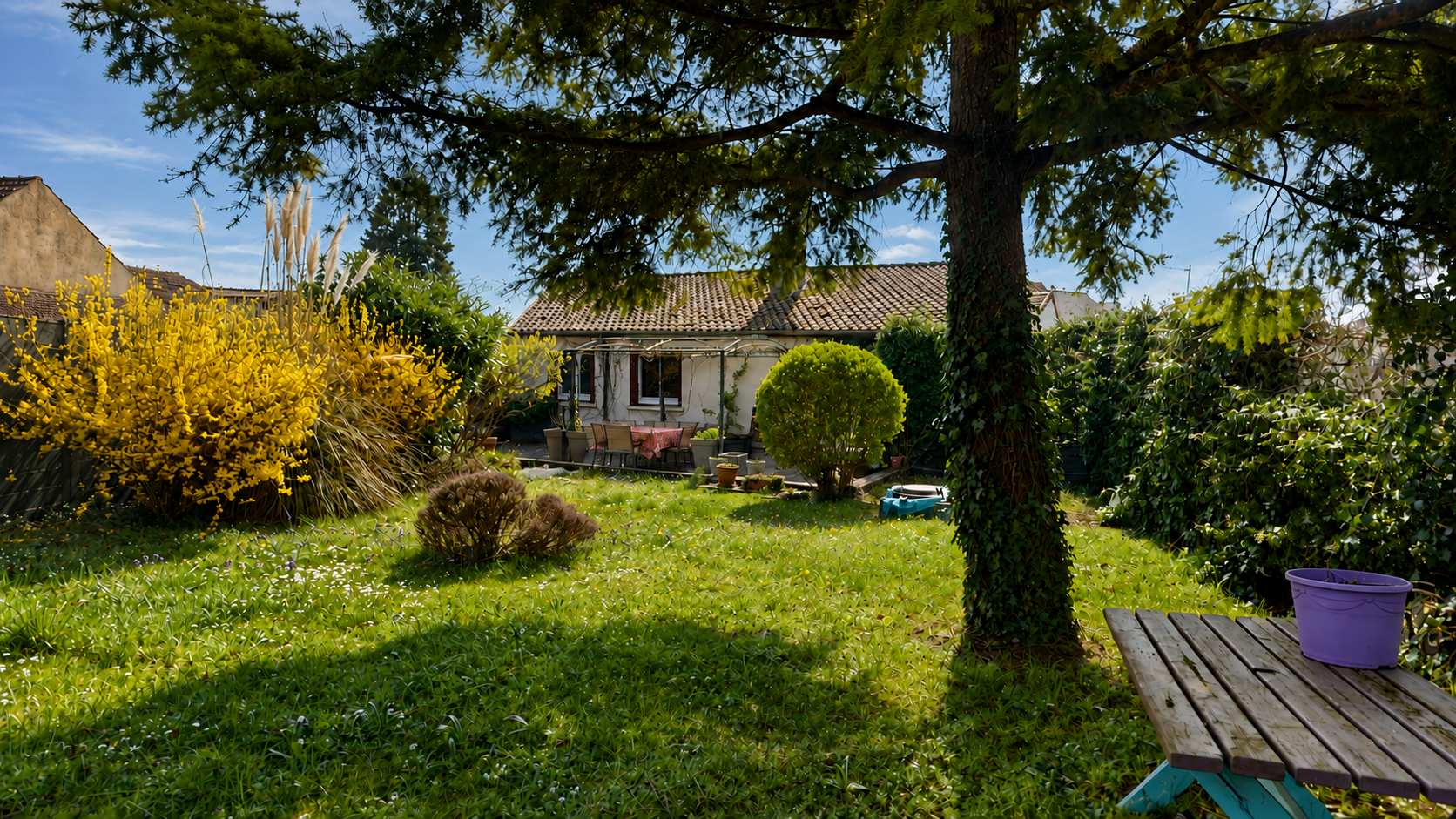 Maison familiale 5 chambres vue sur les vignes